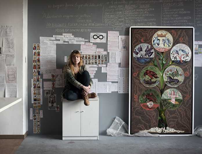 Marina-y-el-esquema-pared-abril-2016-foto-Zdenek-Tusek